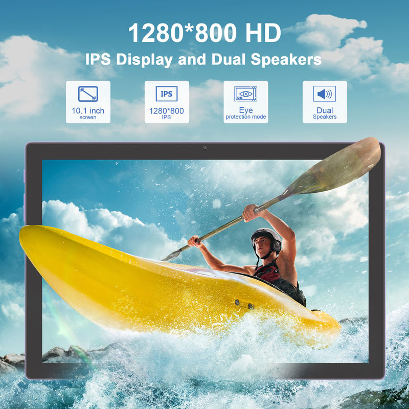 C Idea 10 بوصة 512GB Android 14 Tablet التعليمي للطلاب مع SIM CM8200Plus Purple