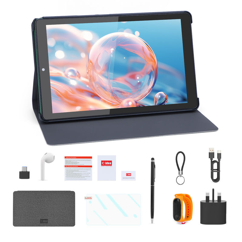 C Idea 5G Education Tablet 800x1280 IPS جهاز لوحي بشاشة لمسة مع قلم القلم CM935 أخضر