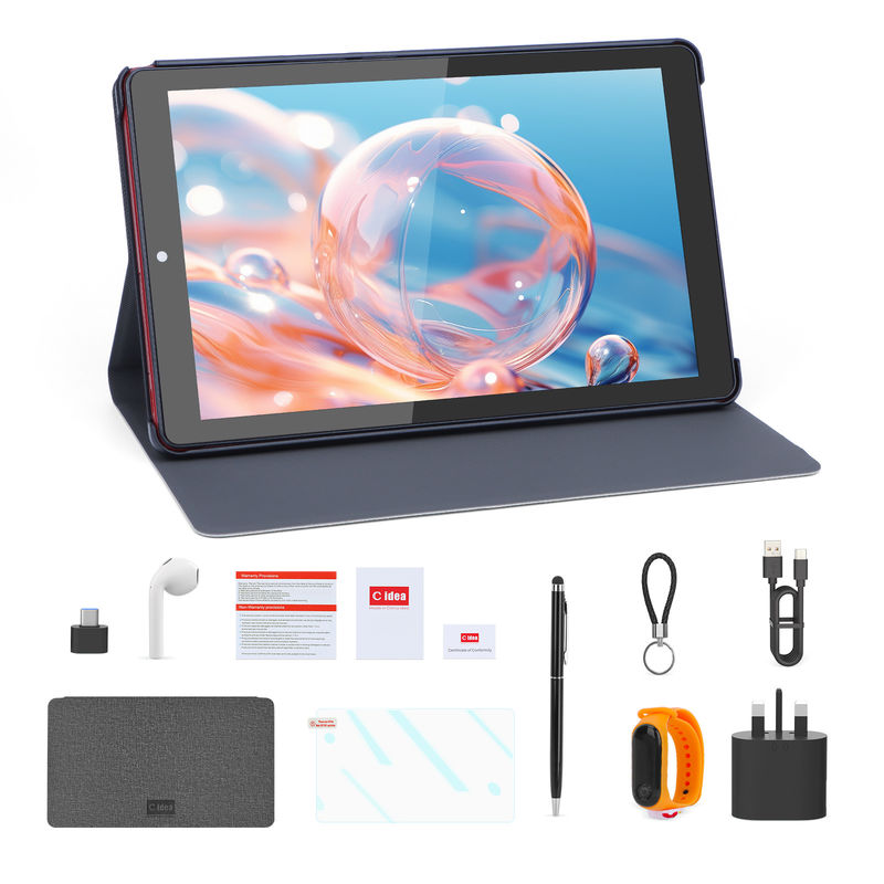 C Idea MTK Quad Core Tablet 9 بوصة Android Tablet مع القلم والحافظة CM935 الأحمر