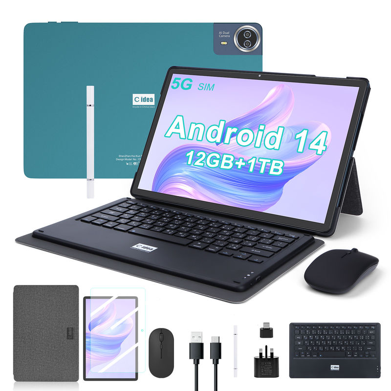 C Idea 14 بوصة Tablet Storage الكمبيوتر اللوحي الذكي ذو المفاتيح CM14000 بالإضافة إلى الأزرق