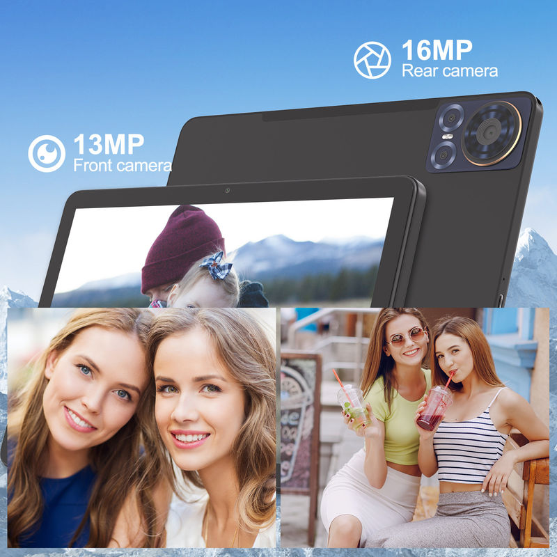 C Idea 10.1 بوصة 5G Tablet مع دعم سيم لوحة مفاتيح تعليمية Android Tablet Pc M8300 Plus الأسود
