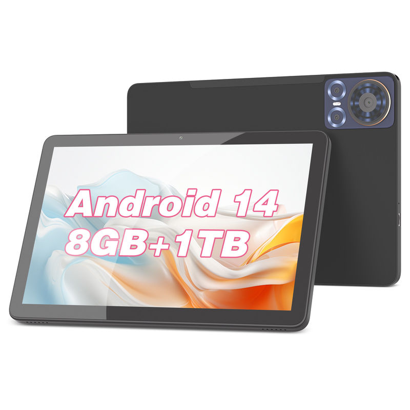 C Idea 10.1 بوصة 5G Tablet مع دعم سيم لوحة مفاتيح تعليمية Android Tablet Pc M8300 Plus الأسود
