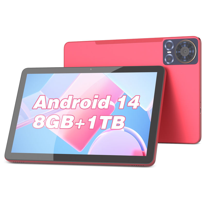 C Idea 10.1 بوصة 5g Tablet 8GB RAM شاشة لمسة جهاز كمبيوتر لوحي للتعليم CM8300 Plus Red