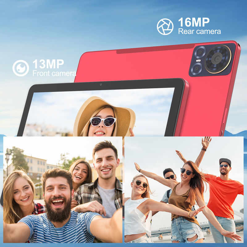 C Idea 10.1 بوصة 5g Tablet 8GB RAM شاشة لمسة جهاز كمبيوتر لوحي للتعليم CM8300 Plus Red