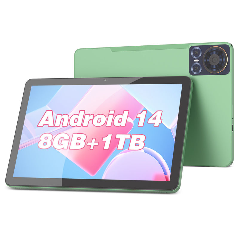 C Idea Android 5G Tablet With Sim Support Keyboard 10.1 بوصة جهاز كمبيوتر لوحي CM8300 Plus أخضر