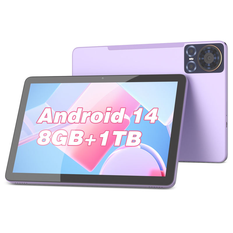 C Idea Android 5G Tablet With SIM الجهاز اللوحي التعليمي للطلاب CM8300 Plus الأرجواني