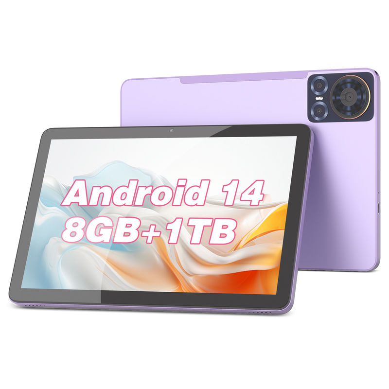 C Idea 5G Tablet With Dual SIM جهاز كمبيوتر لوحي 10 بوصة للتعليم CM8300 Plus الأرجواني