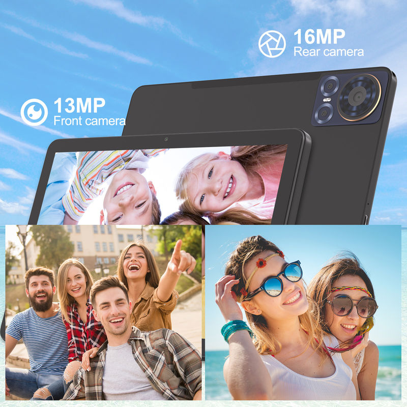 C Idea 10.1 بوصة جهاز لوحي 5G LTE مع بطاقة سيم فتحة الشاشة اللمسية جهاز لوحي Pc M8300 Plus الأسود