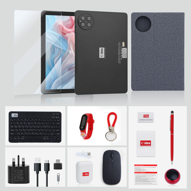 فكرة C 10000mAh بطارية 8GB + 1TB 10.1 بوصة جهاز لوحي ذكي مع لوحة مفاتيح Bluetooth CM8800pLUS