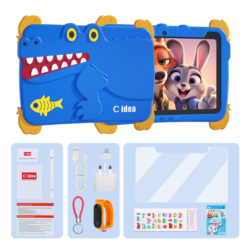 C idea 10.1 بوصة Tablet Kidspad أندرويد 15 معالج رباعي النواة ومراقبة الوالدين CM10000plus