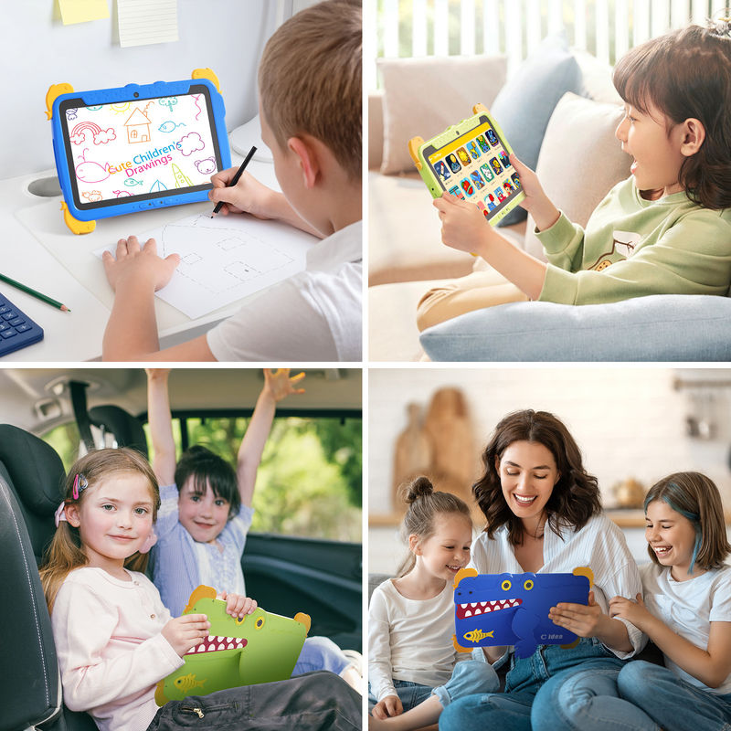 C idea 10.1 بوصة Tablet Kidspad أندرويد 15 معالج رباعي النواة ومراقبة الوالدين CM10000plus