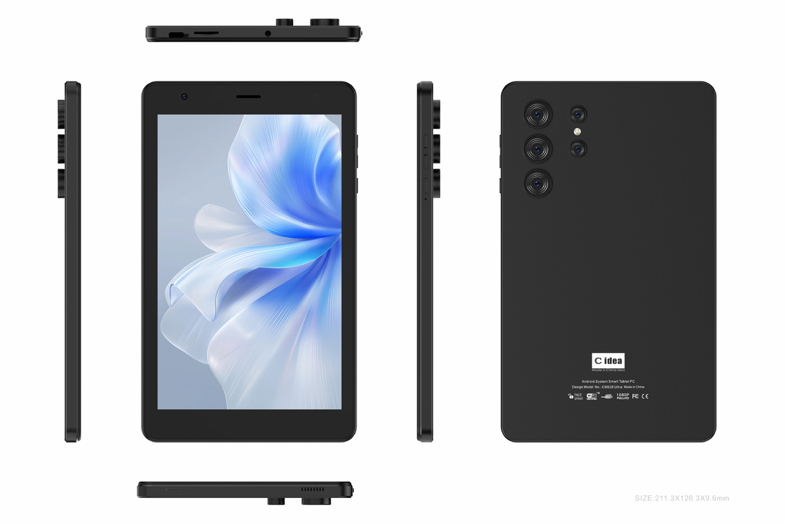 C idea Youth 8 Inch Tablet Android 13 مع شاشة ضوء أزرق، واي فاي، 32GB + 64GB، 800*1280 IPS incell CM826