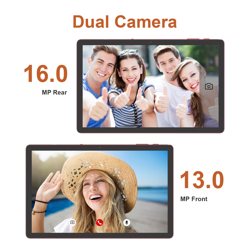 C idea 10.36 inch Android 15 Tablet 8GB RAM 1TB ROM Model CM10016 PLUS red