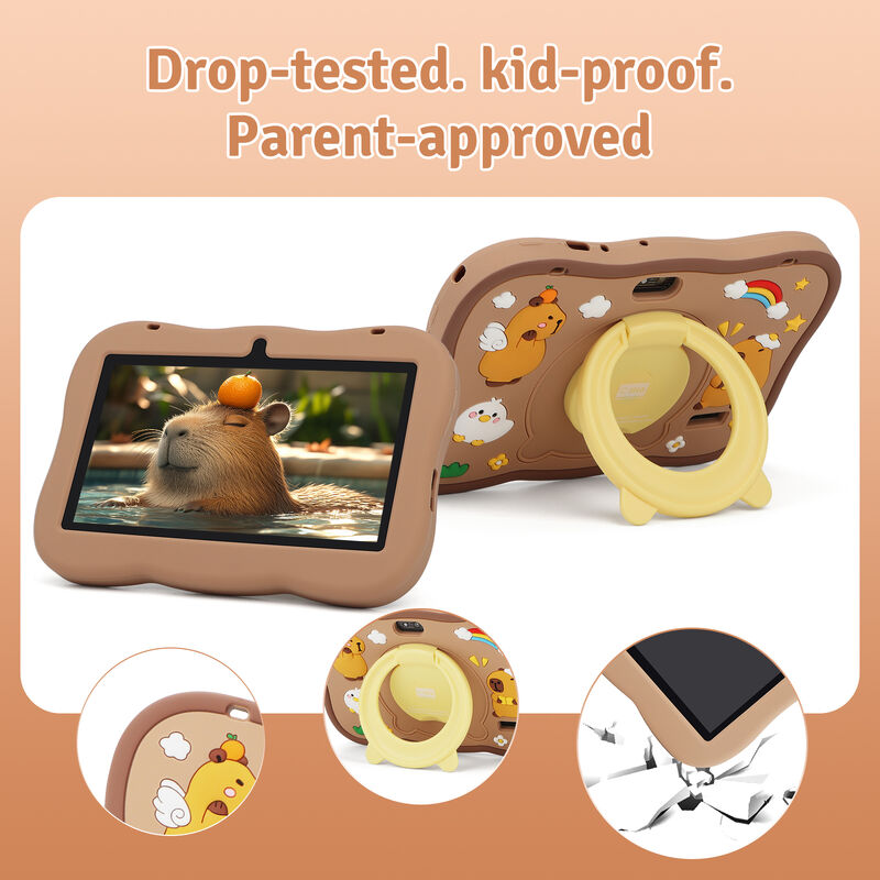 C idea Youth 7 Inch Tablet Android 15 مع فتحة بطاقة tf، WiFi، 6GB + 128GB، 1024*600 IPS incell CM66