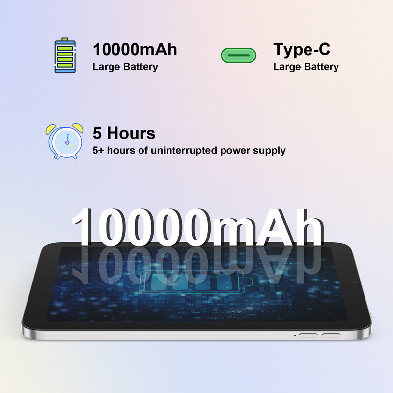 فكرة سي 10.1 بوصة أندرويد الواي فاي لمسة الشاشة اللون الأزرق جهاز كمبيوتر لوحي مع 5G لوحة مفاتيح رباعية النواة CM10017Air