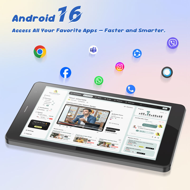 جهاز لوحي C Idea 8 بوصة يعمل بنظام أندرويد 16، ذاكرة وصول عشوائي 8 جيجابايت، ذاكرة تخزين داخلية 512 جيجابايت، موديل CM817 air