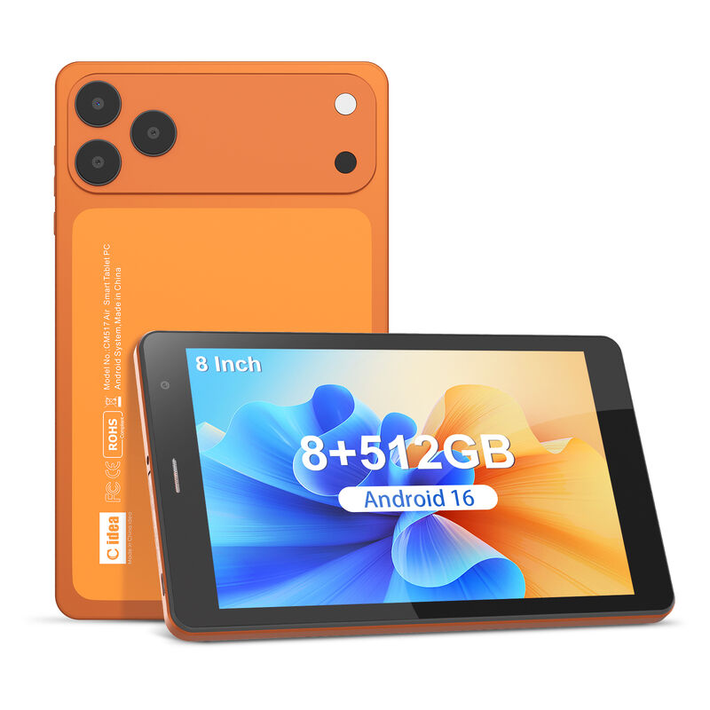 فكرة C 7 بوصة جهاز لوحي واي فاي مع حالة 8 + 256GB تخزين معالج رباعي النواة 600x1024 IPS الشاشة اللمسية CM517 الهواء