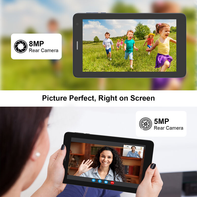 جهاز لوحي ذكي بنظام أندرويد C idea مقاس 7 بوصة 8+256 جيجابايت 8*CortexTm-A53 واي فاي تابلت بشاشة لمس عالية الدقة CM517 air