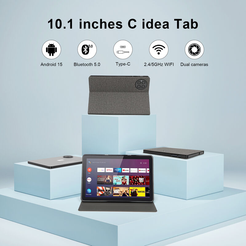 فكرة C عامل CM8800 زائد 10.1 بوصة شاشة HD نظام أندرويد 8GB + 1TBB تخزين كبير الكبار جهاز كمبيوتر لوحي مع لوحة المفاتيح الماوس