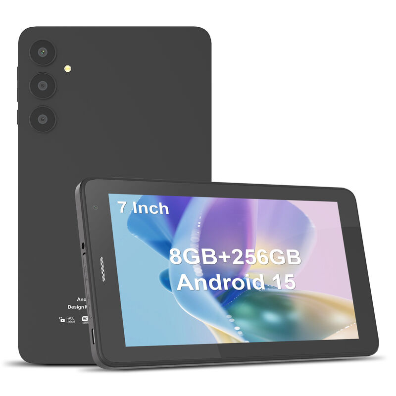 كمبيوتر لوحي C Idea ODM/OEM للأعمال مقاس 7 بوصات يعمل بنظام Android وذاكرة وصول عشوائي 8 جيجابايت وذاكرة قراءة فقط 256 جيجابايت للاستخدام التجاري والترفيهي CM526-أسود