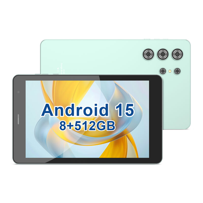 تابلت C Idea 8 بوصة واي فاي مع حافظة 8 + 512 جيجابايت معالج ثماني النواة 1280x800 HD IPS شاشة تعمل باللمس CM826 Ultra Green