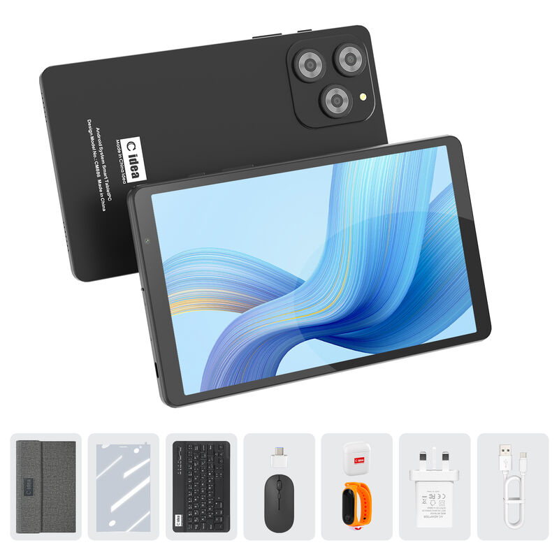 C Idea Business Tablet PC 8.68 بوصة 8GB RAM 512GB ROM أندرويد 16 Wi-Fi كاميرا مزدوجة لاستخدام الأعمال (CM886)